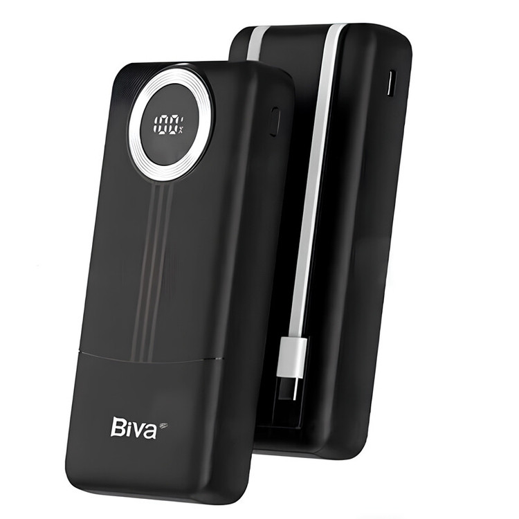پاور بانک 10000 بیوا 22.5 وات مدل BP-039 ظرفیت